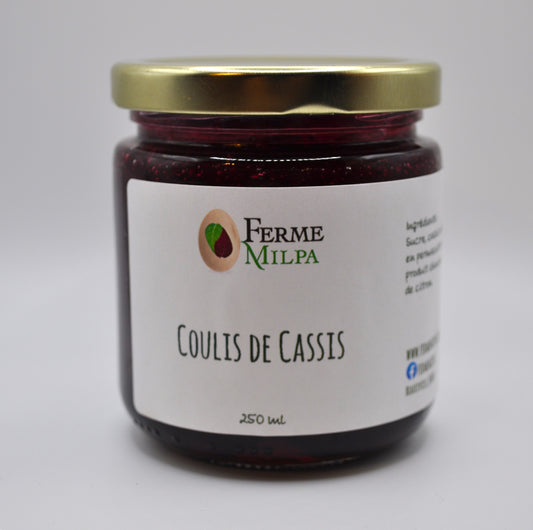 Coulis de cassis