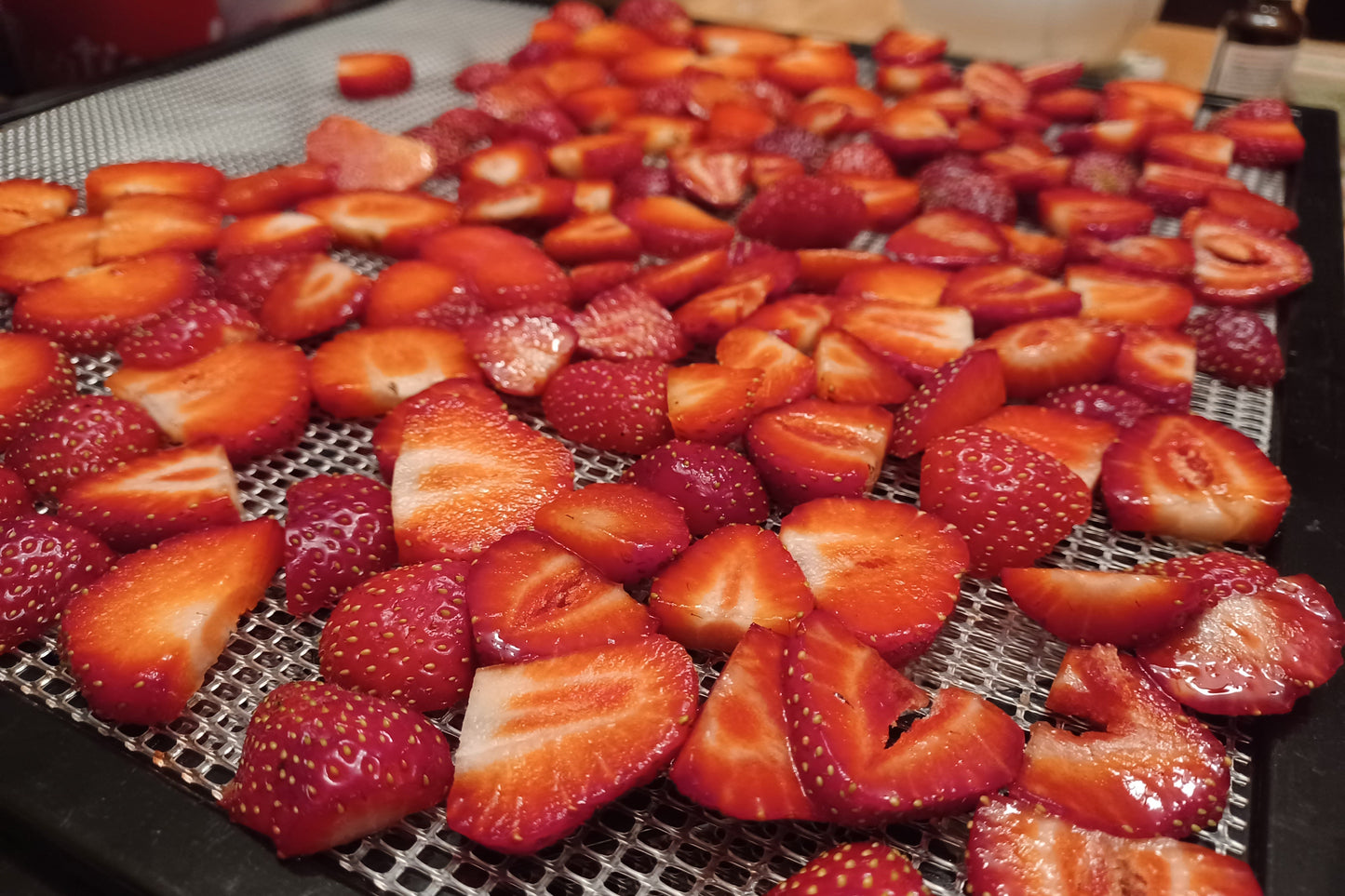 Fraises déshydratées
