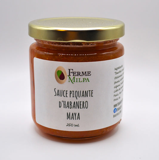 Sauce piquante d'Habanero Maya