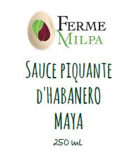 Sauce piquante d'Habanero Maya