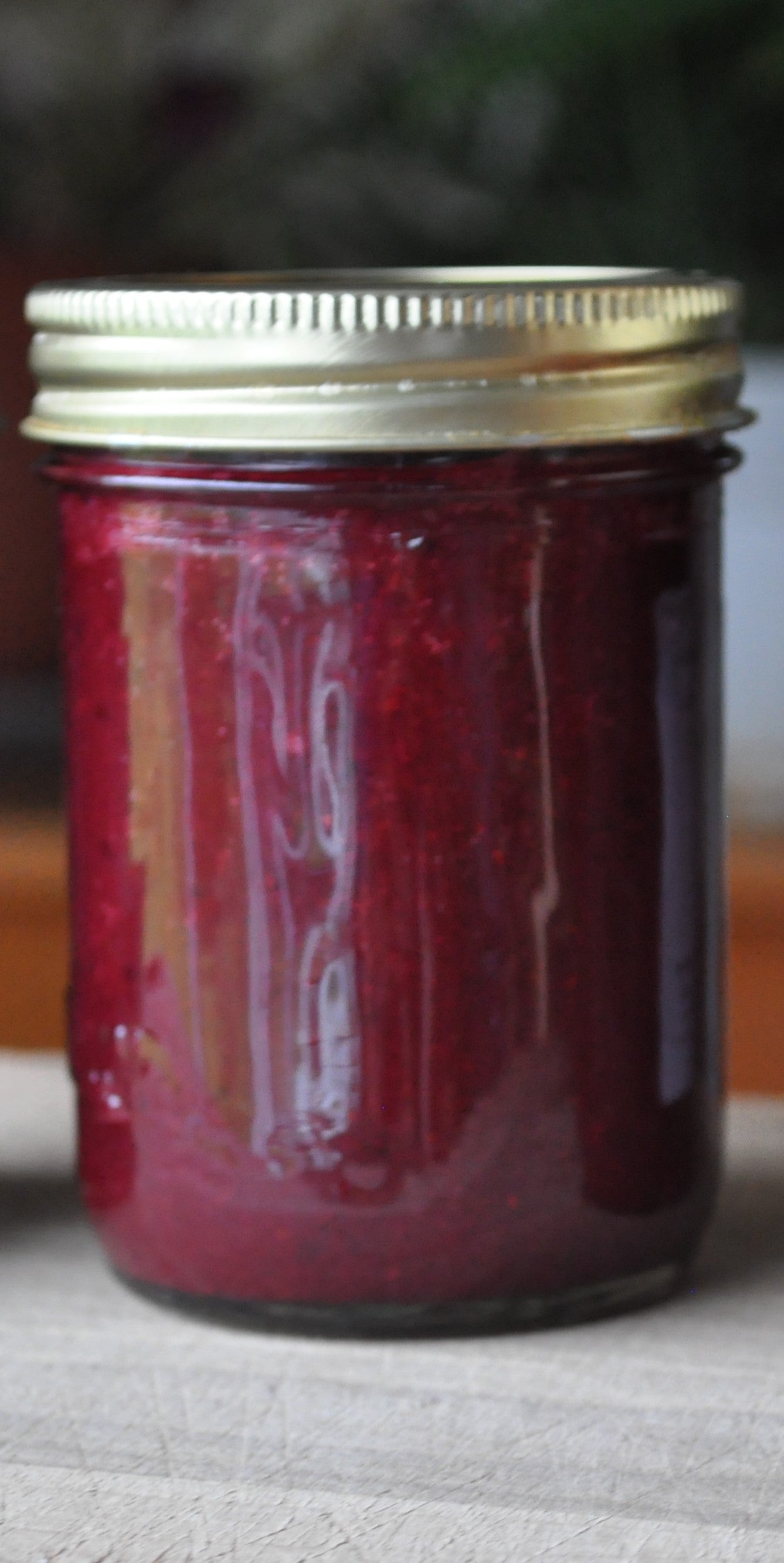 Tardinade de fraises et cassis