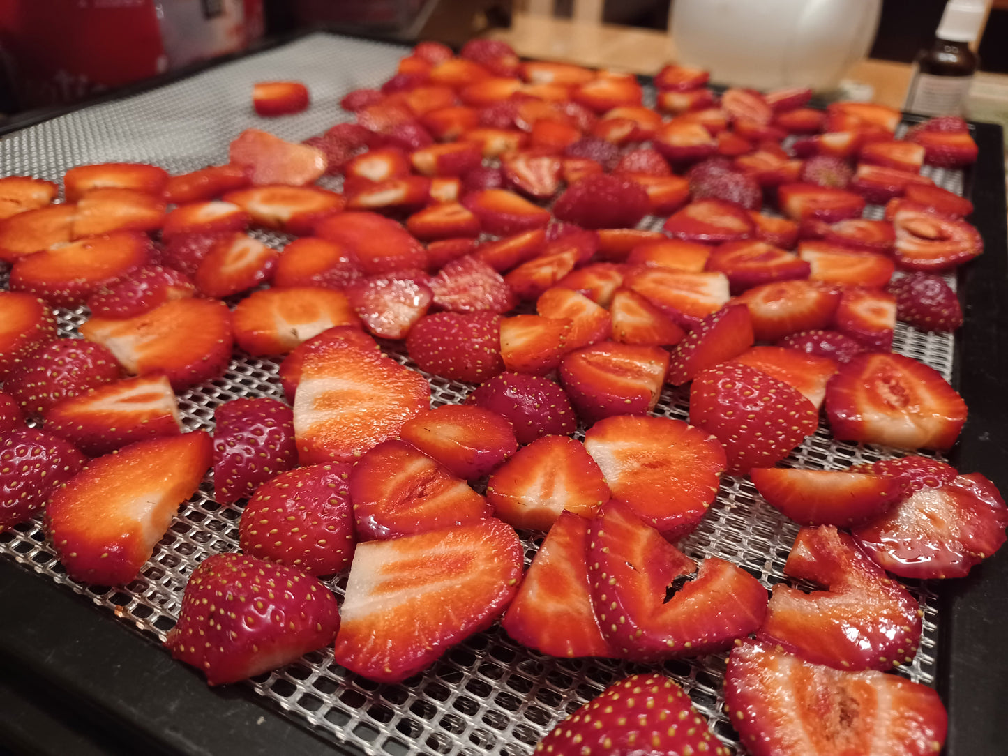 Fraises déshydratées
