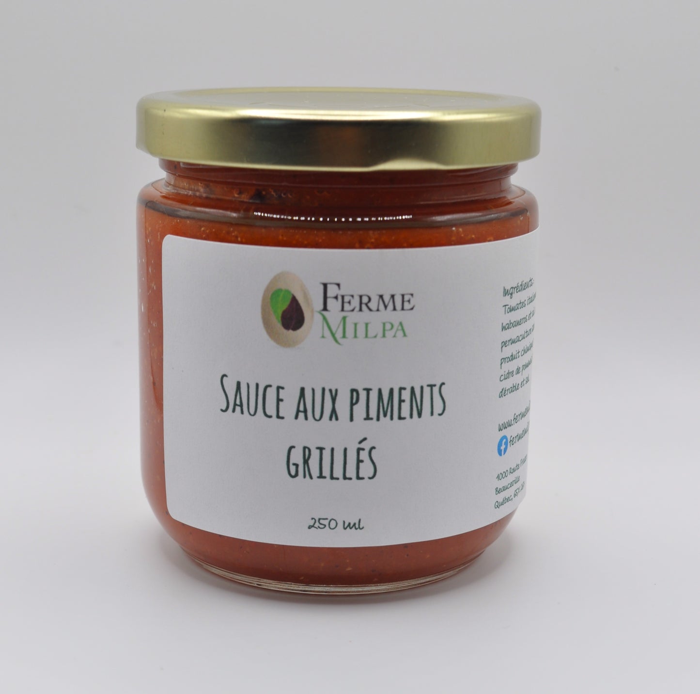 Sauce aux piments grillés