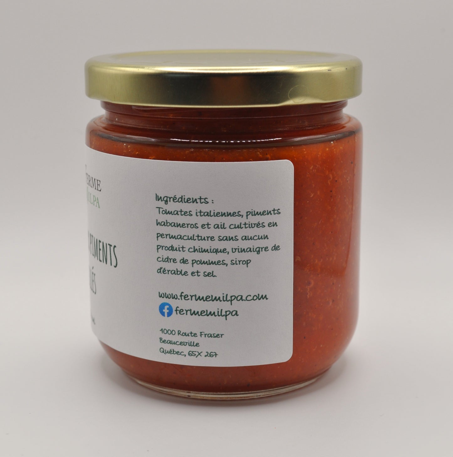 Sauce aux piments grillés