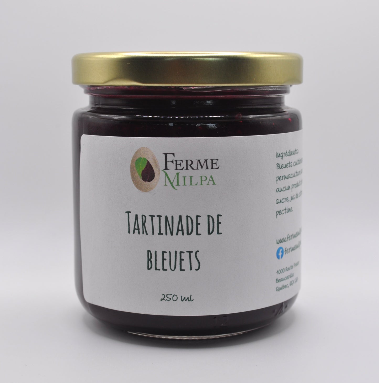 Tartinade de bleuets