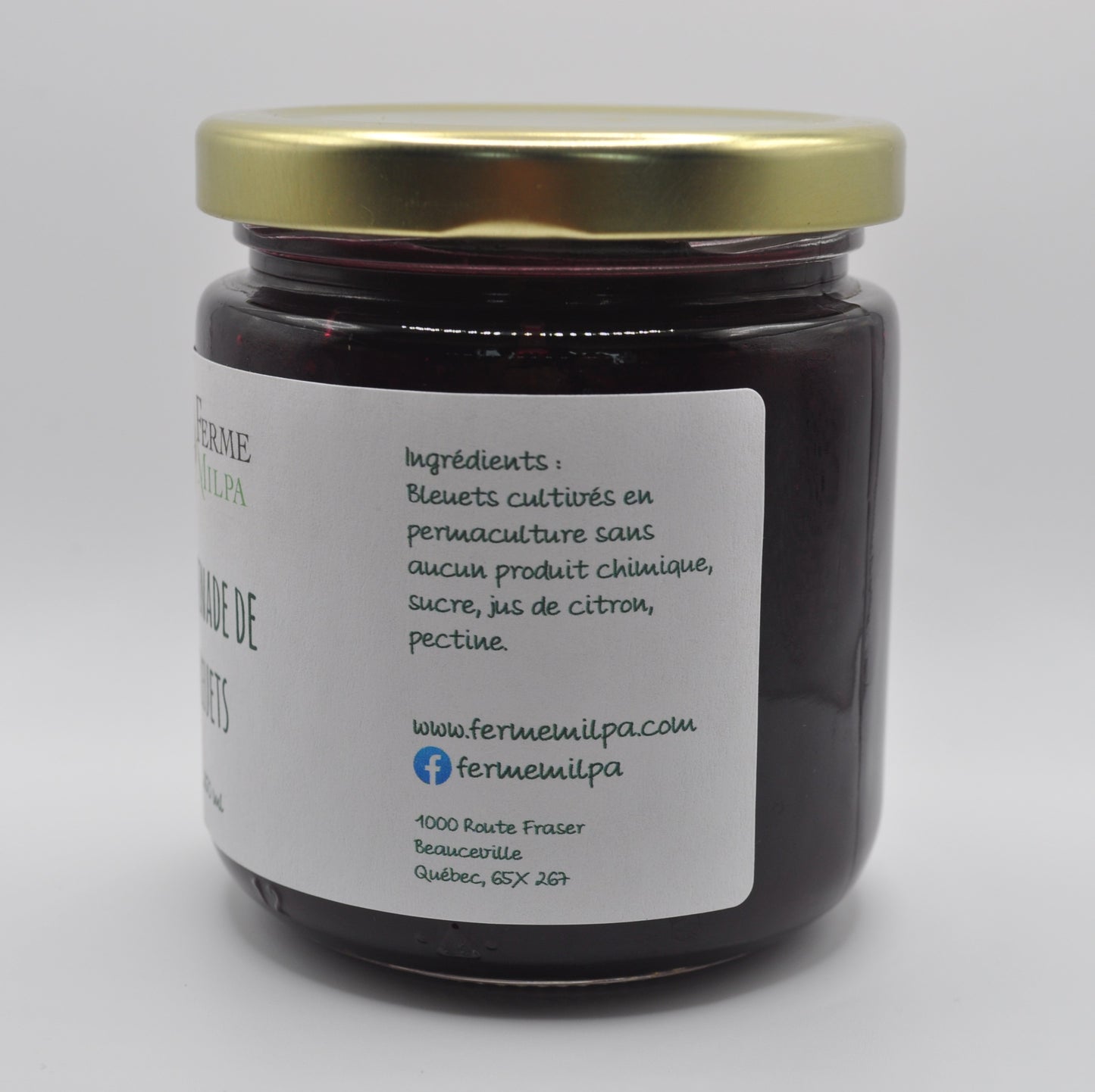 Tartinade de bleuets