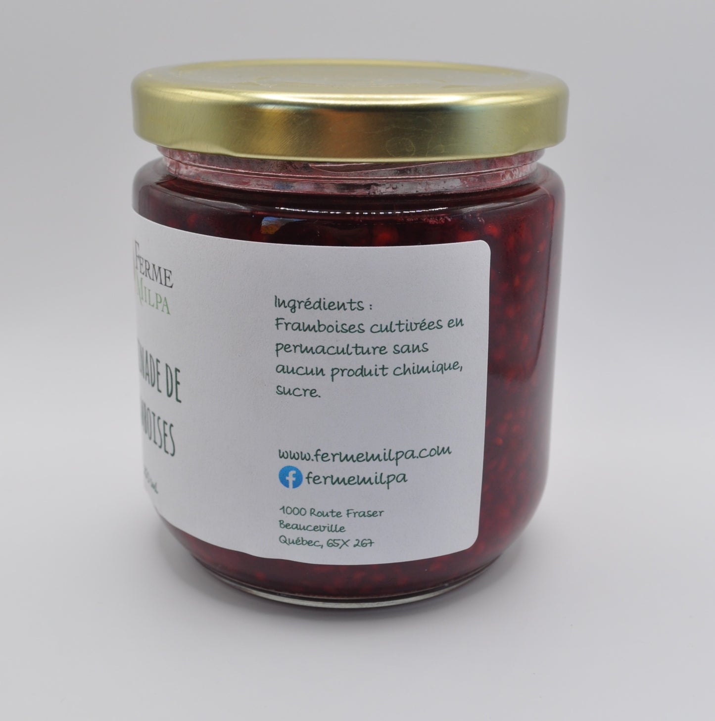 Tartinade de framboises